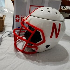 Retired Scentsy University of Nebraska Husker Helmet Element Warmer